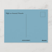 Klippen in Nunavut Canada Briefkaart (Achterkant)