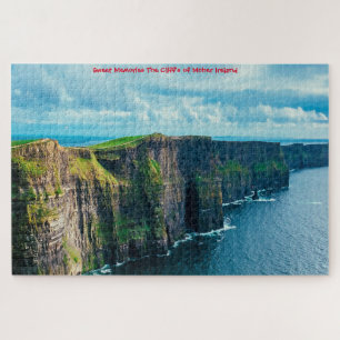 Klippen van Moher Ierland. Legpuzzel