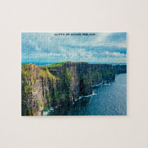 Klippen van Moher Ierland. Legpuzzel