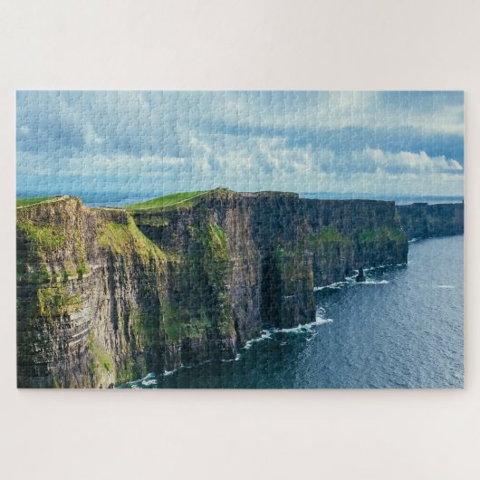 Klippen van Moher Ierland. Legpuzzel (Horizontaal)