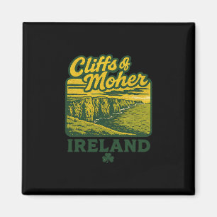 Klippen Van Moher Ierland Retro Vakantie Landmerk Magneet