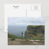 Klippen van Moher in Ierland Briefkaart (Voorkant / Achterkant)