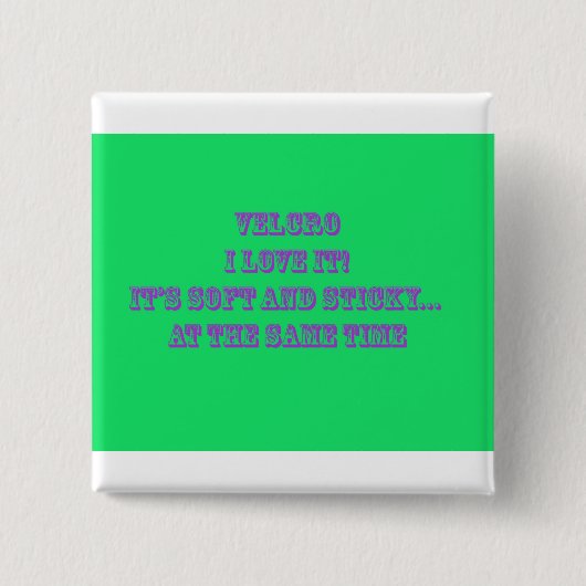 klittenband vierkante button 5,1 cm (Voorkant)