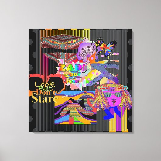 KLLAGE CANVAS AFDRUK (Voorkant)