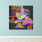 KLLAGE CANVAS AFDRUK (Insitu (Houten vloer))