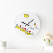 Klock Cheesy Love Grote Klok (Huis)