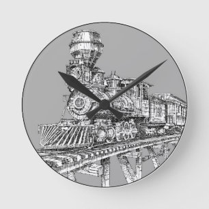 Klok: 1880 Baldwin Ronde Klok