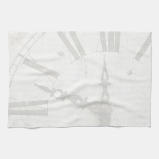 Klok Aangepaste tabelruimten Theedoek (Horizontaal)