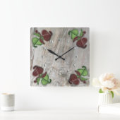 Klok - Bark en bladeren (Huis)