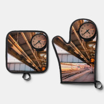 Klok ,bij het station