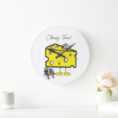 Klok Cheesy Time Cheese Music (Huis)
