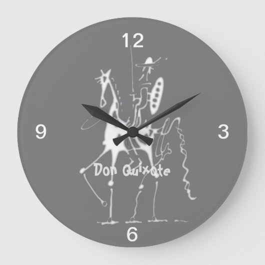 Klok Don Quixote (Voorkant)