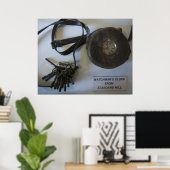 Klok en sleutels van Bodie Watchman Poster (Thuiskantoor)