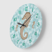 Klok - Gespantserde zeepaarden (Hoek)