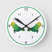 Klok - Groene en Gele Vogels (Voorkant)