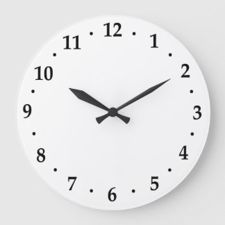 Klok het Aantal Gezicht Sjabloon Gebruik Uw Ontwer