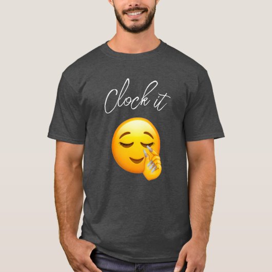 Klok het Tshirt (Voorkant)