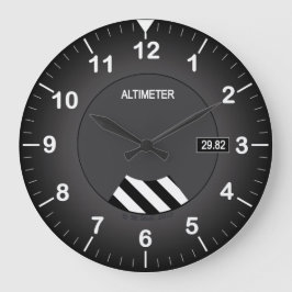 Klok, hoogtemeter grote klok