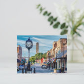 Klok in het centrum van Cape Girardeau Blank Post Briefkaart (Staand voorkant)