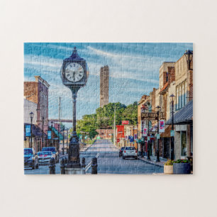 Klok in het centrum van Cape Girardeau Legpuzzel