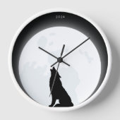klok inner moon wolf (Voorkant)