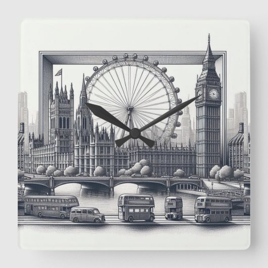 klok London Bridge (Voorkant)