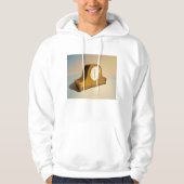  Klok Mannen Hoodie (Voorkant)