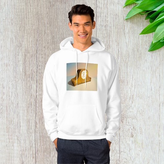  Klok Mannen Hoodie