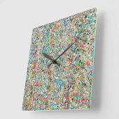 Klok met confetti (Hoek)