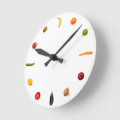 Klok met groenten en fruit (Hoek)