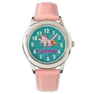 Klok met jouw naam horloge