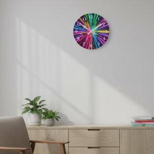 Klok met kosmische burst