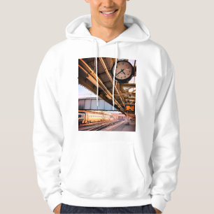 Klok op het station hoodie