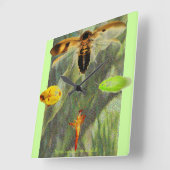 "Klok Roach" Roach-liefhebbers zullen hier van hou Vierkante Klok (Hoek)