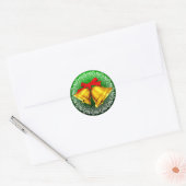 KLOK ROND RONDE STICKER (Envelop)