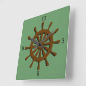 Klok - Scheepshelm (bruin) (Hoek)