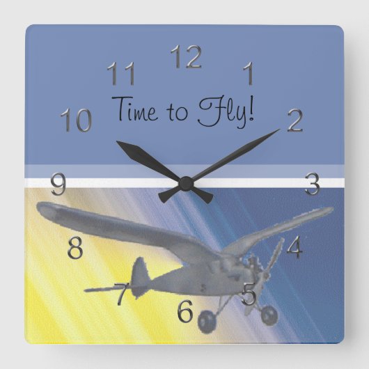 Klok - Spook - Tijd voor vliegen (Voorkant)