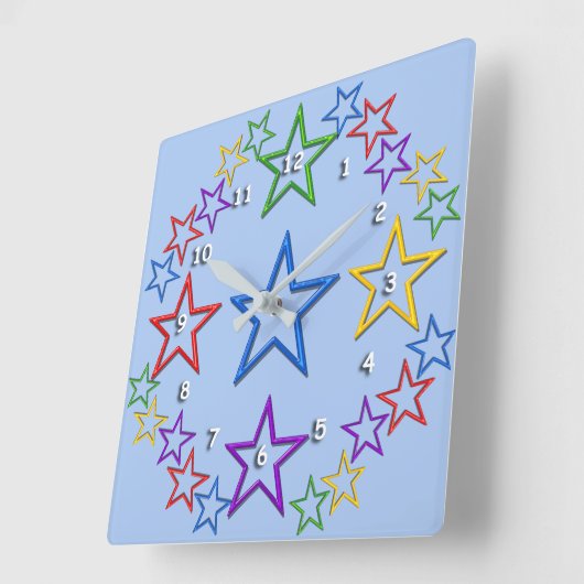 Klok - Sterrenhemel (Hoek)