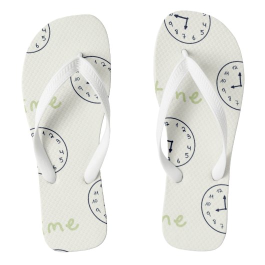 Klok Teenslippers (Voetbed)