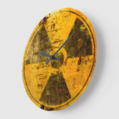 klok van de container voor beschadigd kernafval (Hoek)