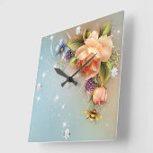 Klok van de Muur van het Meisje van de diamant #4 (Hoek)