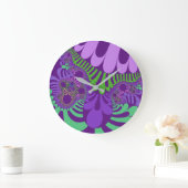 Klok van de Muur van Mod. van de douane de Paarse (Huis)