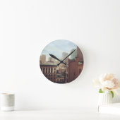 klok van de skyline van new york (Huis)