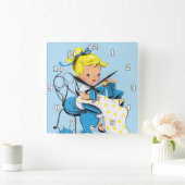 Klok van de slaapkamer voor de sluiting (Huis)