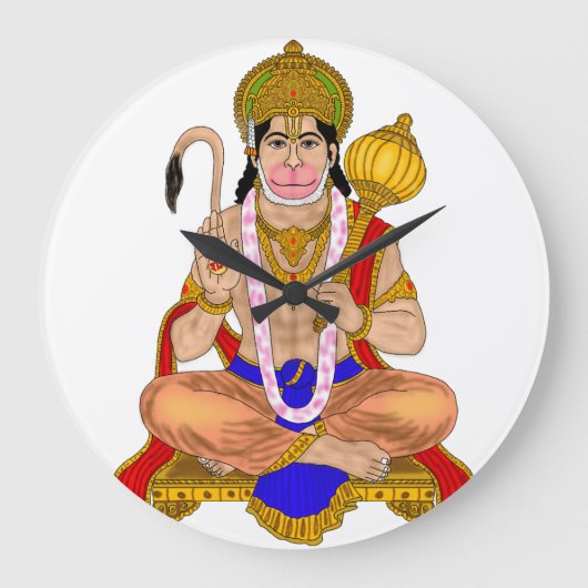 Klok van Heer Hanuman (Voorkant)