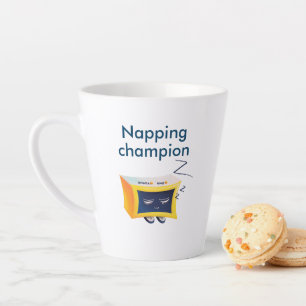 Klok van het slaapslot van de Champion Kawaii Latte Mok