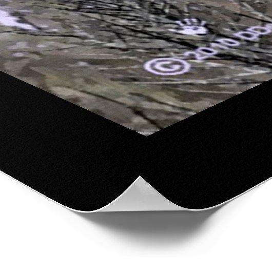 Klok van Ravens Poster (Hoek)