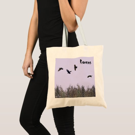 Klok van Ravens Tote Bag (Voorkant (product))