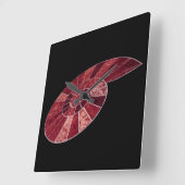 Klok voor acrylwand Ammoniet (Hoek)