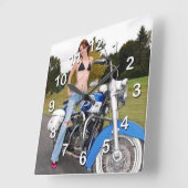 Klok voor Chic-Wall van Biker (Hoek)